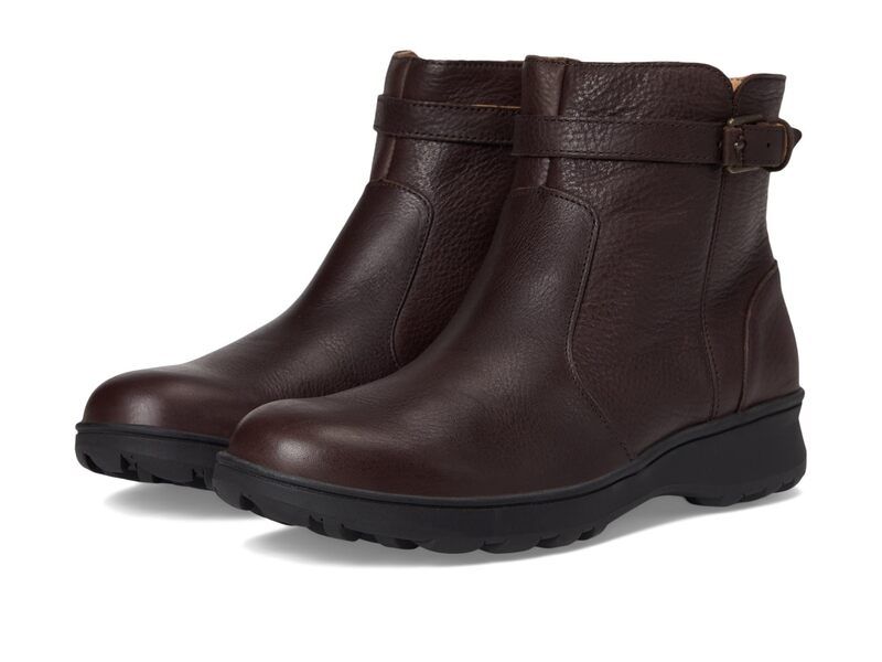 バイオニック レディース シューズ ブーツ・レインブーツ VIONIC Redding Booties Chocolate Ganac チョコレート