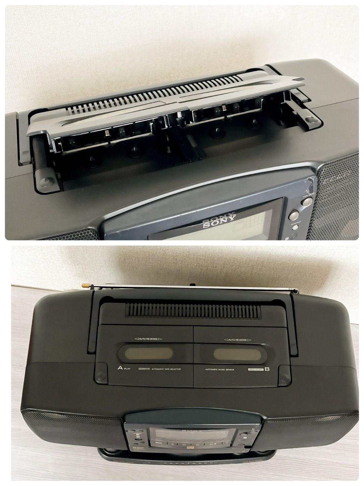 SONY ZS-8 SONAHAWK 電動回転台 SWV-2付属 ソニー ソナホーク ラジカセ
