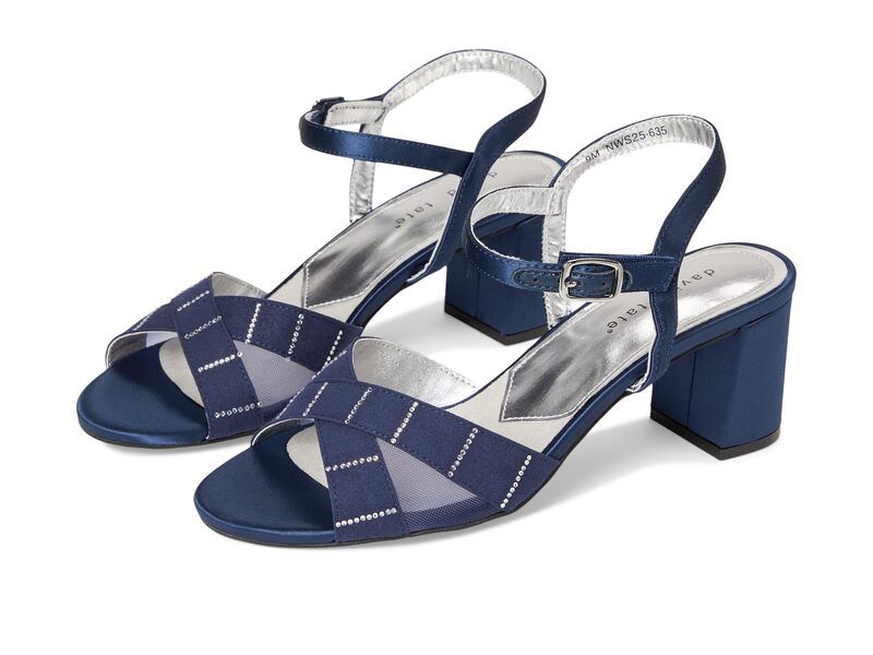 ダイビッドテイト レディース シューズ ヒール David Tate Cocktail Navy ネイビー