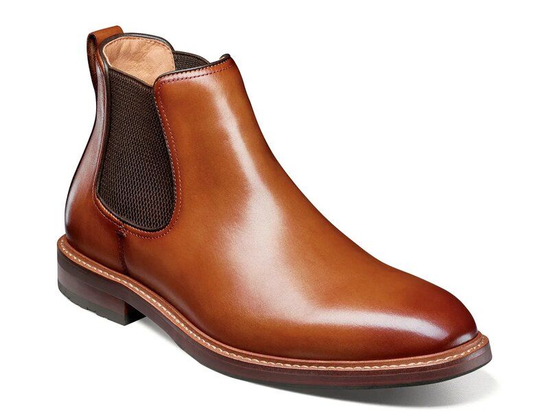 フローシャイム メンズ シューズ ブーツ・レインブーツ チェルシーブーツ チェルシー ブーツ Florsheim Anthem Chelsea Boot Saddle Tan Leather タン