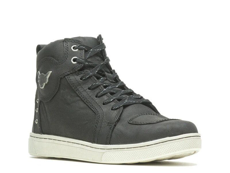 ハーレーダビッドソン レディース シューズ スニーカー HarleyDavidson Bateman HighTop Sneaker Black ブラック