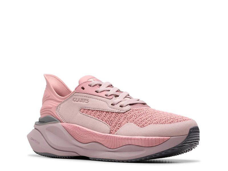 クラークス レディース シューズ スニーカー Clarks Pace Sneaker Dusty Rose