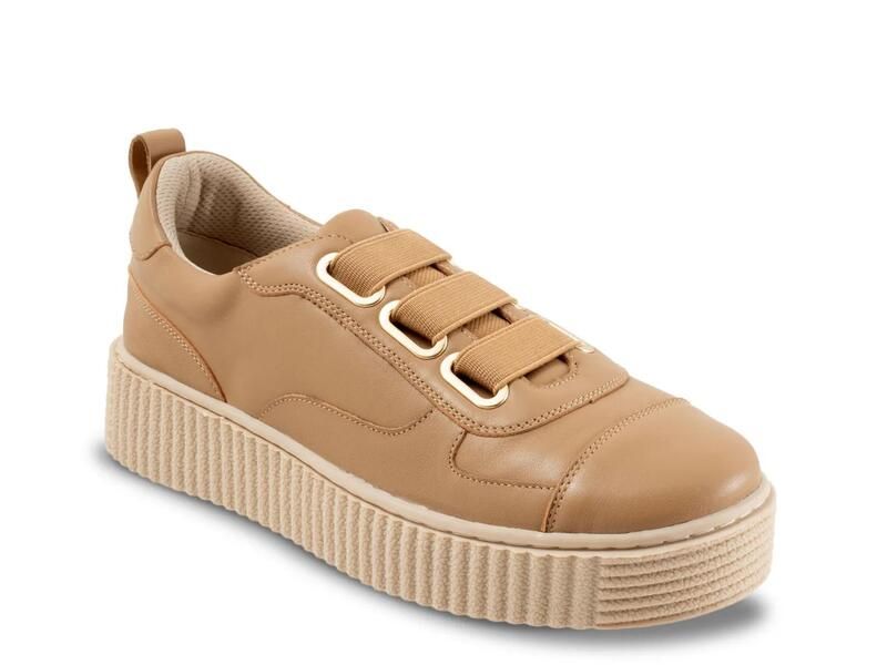 トロッターズ レディース シューズ スニーカー プラットフォーム Trotters Bliss Platform Sneaker Beige ベージュ