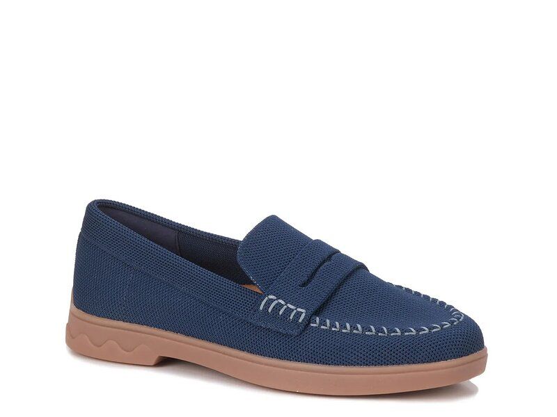ロスハンマーソン レディース シューズ スリッポン・ローファー Ros Hommerson Ginny Loafer Navy ネイビー