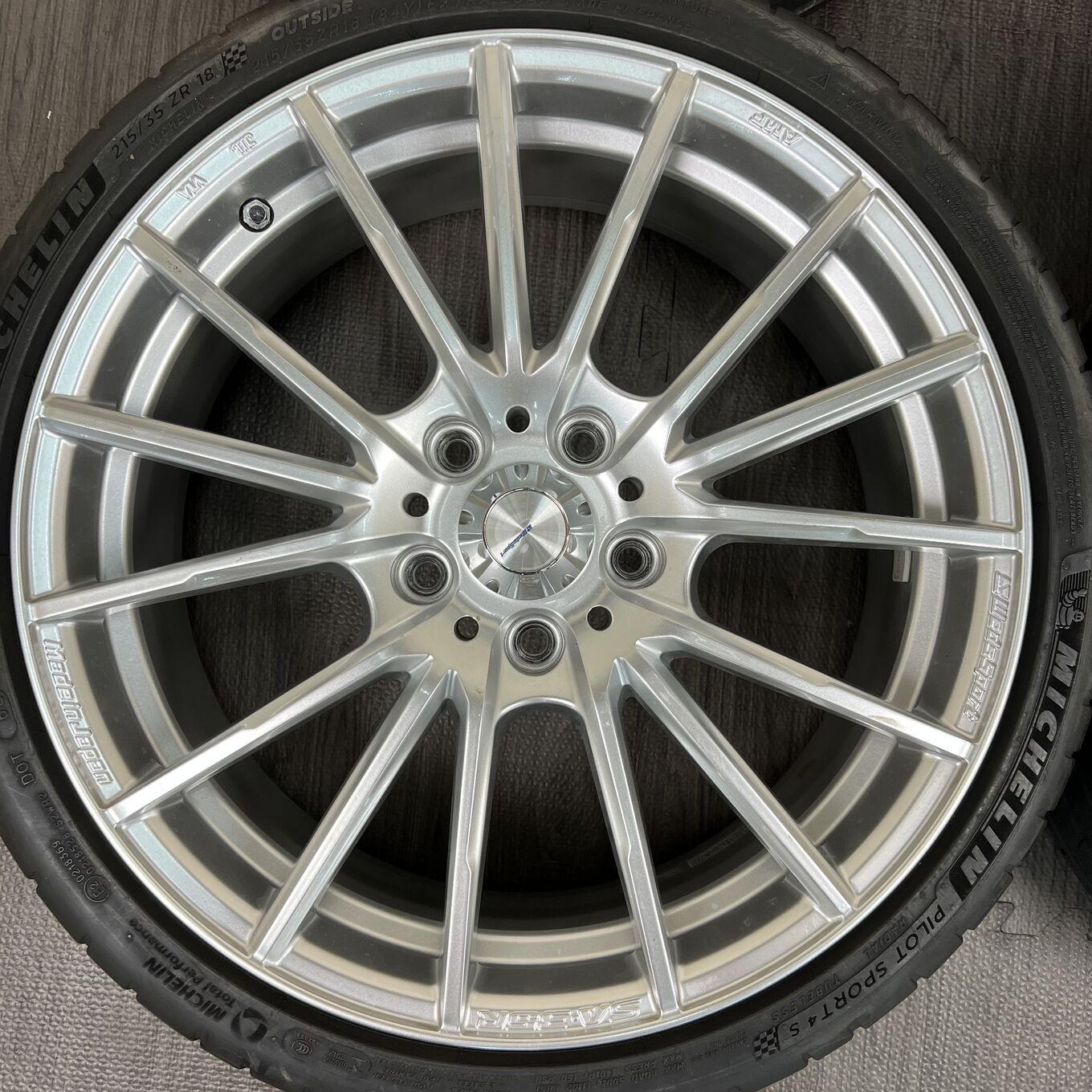 ホイールのみ] ホイール 18インチ WEDS SPORT SA-35R 5x114.3