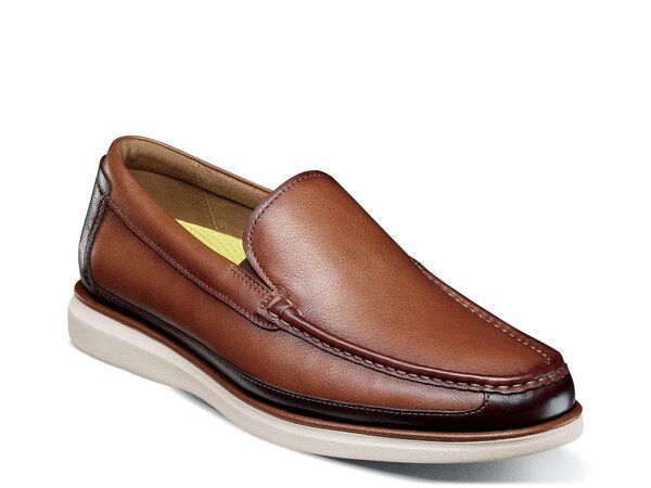 フローシャイム メンズ シューズ スリッポン・ローファー Florsheim Tropics Venetian Loafer Cognac
