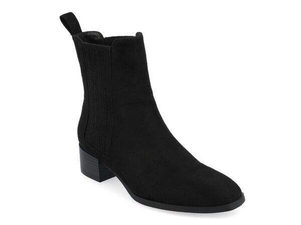 ジュルネ コレクション レディース シューズ ブーツ・レインブーツ Journee Collection Wrenley Bootie Black ブラック