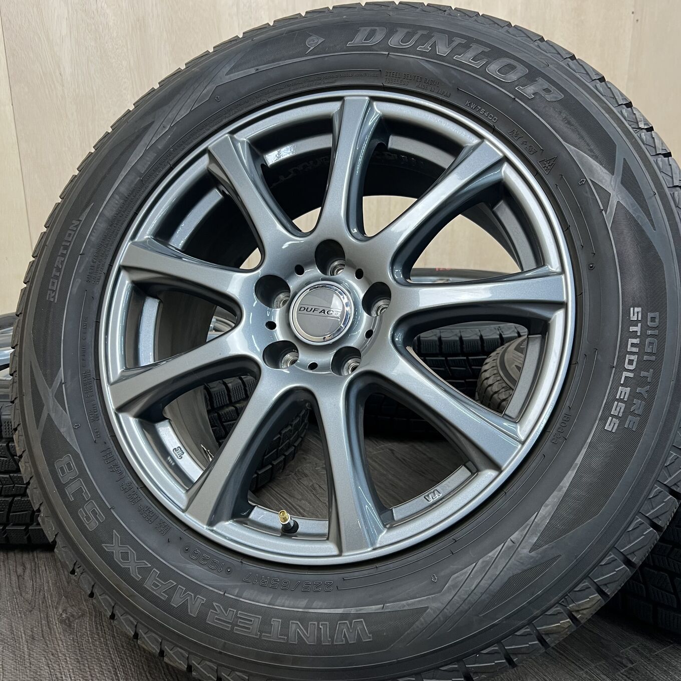 中古タイヤ スタッドレスタイヤ ホイールセット 4本セット 175/70R14