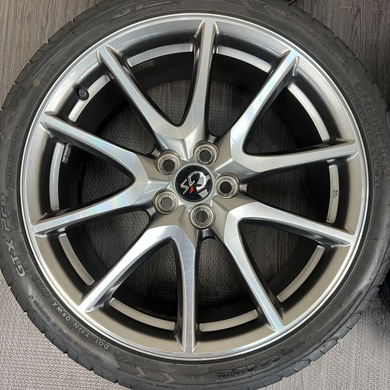 セット]純正TOYOTA 18インチ + GT RADIAL サマータイヤ 225/40R18