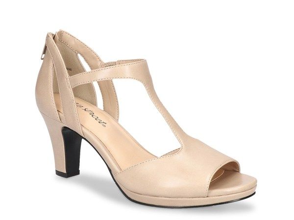 イージーストリート レディース シューズ サンダル Easy Street Flash Sandal Beige ベージュ