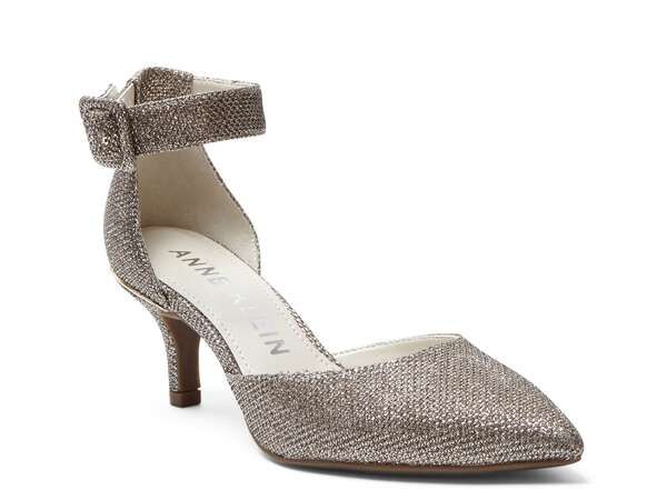アンクライン レディース シューズ パンプス Anne Klein Fabulist Pump Silver Metallic シルバー