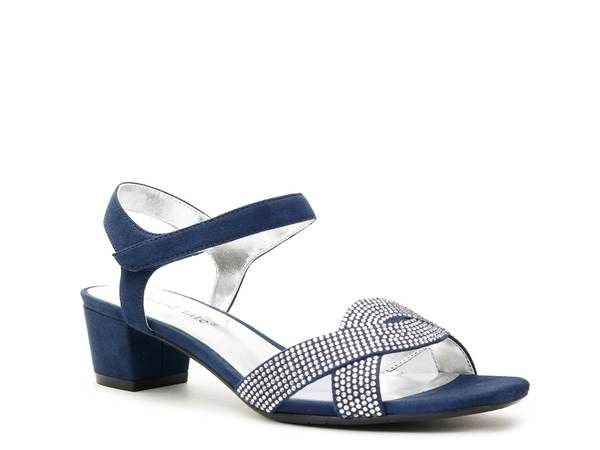 ダイビッドテイト レディース シューズ サンダル David Tate Rona Sandal Navy ネイビー