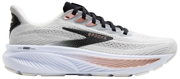 ブルックス レディース シューズ スニーカー Brooks Womens Ghost 17 Running Shoes WhiteBlackGold ホワイト