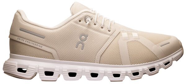 【送料無料】 オンジー レディース スニーカー シューズ On Womens Cloud 6 Shoes PearlWhite
