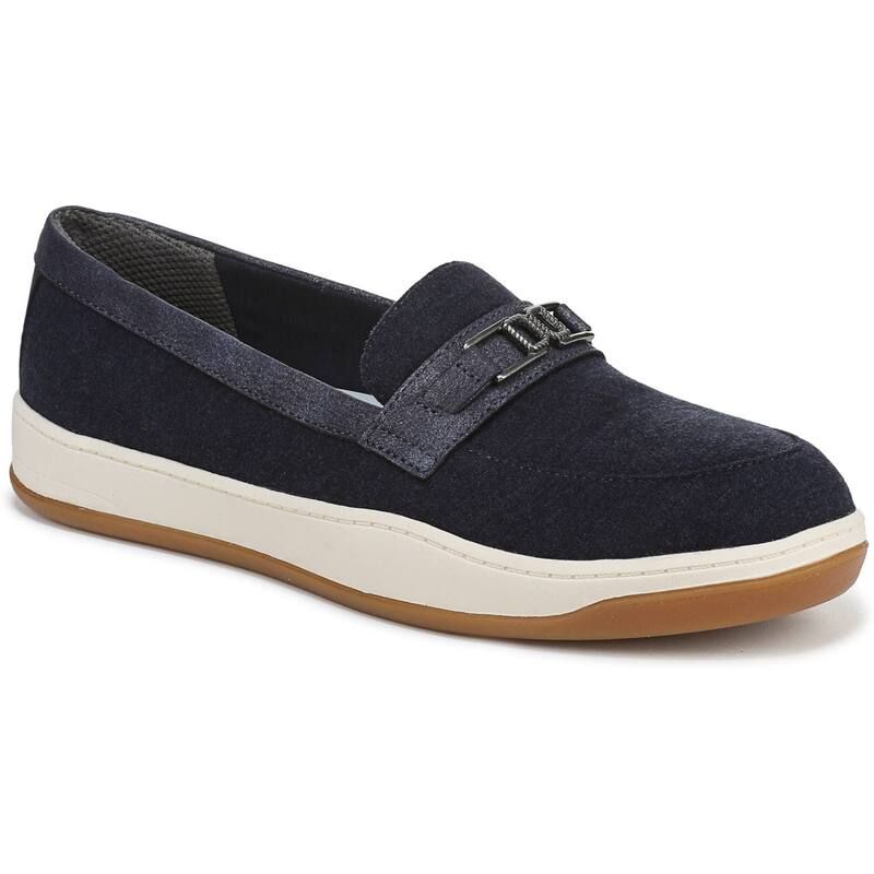 ライフストライド レディース シューズ スリッポン・ローファー ニット LifeStride Daydream Womens Knit SlipOn Loafers Navy Blazer ネイビー