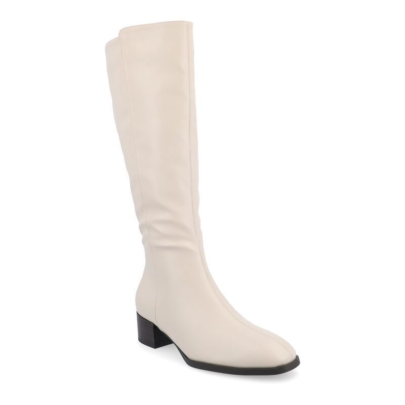 ジャーニー レディース シューズ ブーツ・レインブーツ Journee Devri Womens KneeHigh Boots Bone