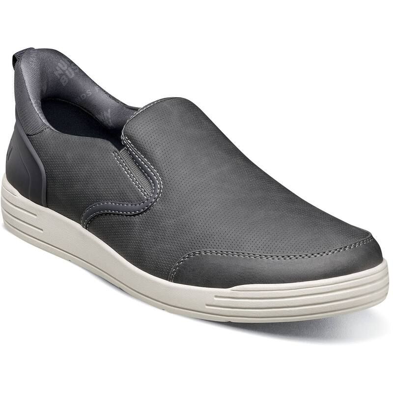 ノンブッシュ メンズ シューズ スニーカー Nunn Bush KORE City Walk MenslipOn Shoes Charcoal チャコール