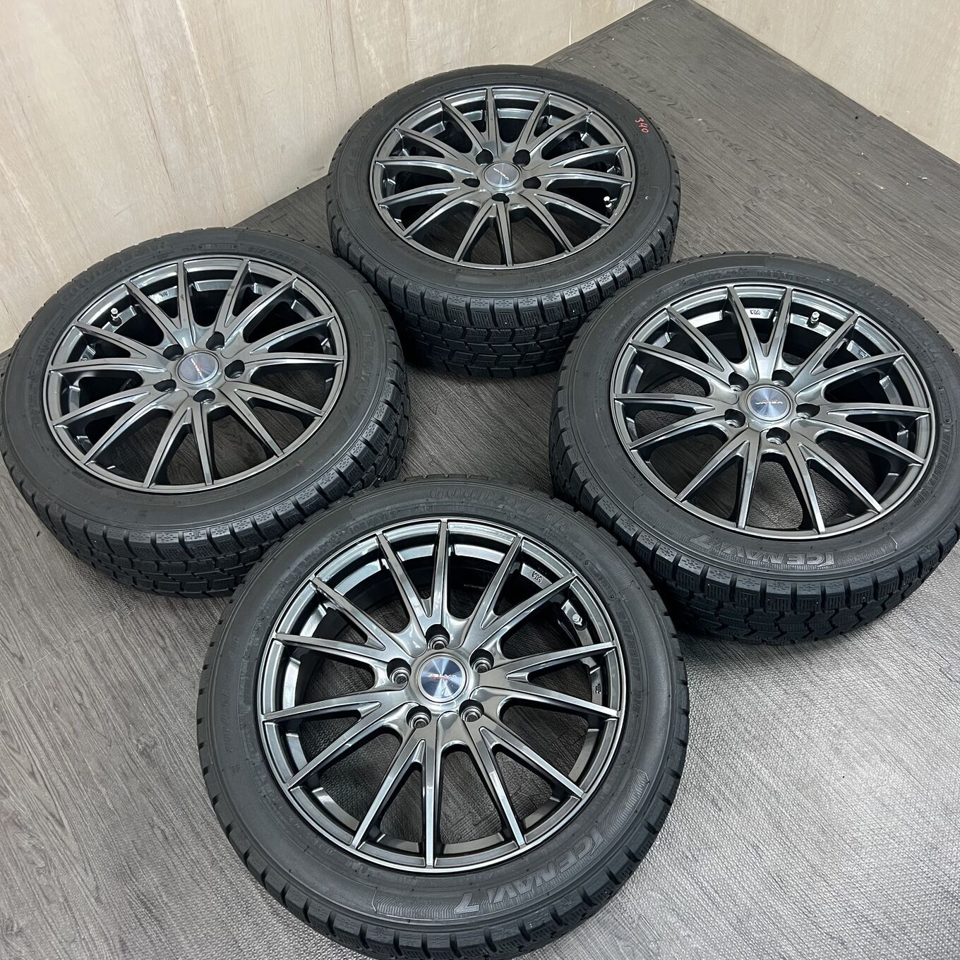 セット]WEDS 17インチ + GOODYEAR スタッドレスタイヤ 215/50R17 