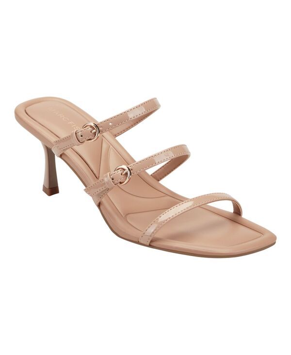 マークフィッシャー レディース シューズ スリッポン・ローファー サンダル Marc Fisher Womens Dressi Strappy SlipOn Dressandals Light Nat