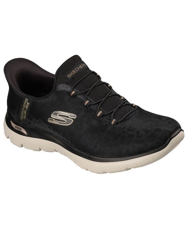 スケッチャーズ レディース シューズ スニーカー Skechers WomenslipIns Arch Fit Summits Luxe Leopard Casual Sneakers from Fi