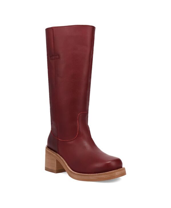 ディンゴ レディース シューズ ブーツ・レインブーツ レザー Dingo Womens Vagabond Leather Boot Merlot