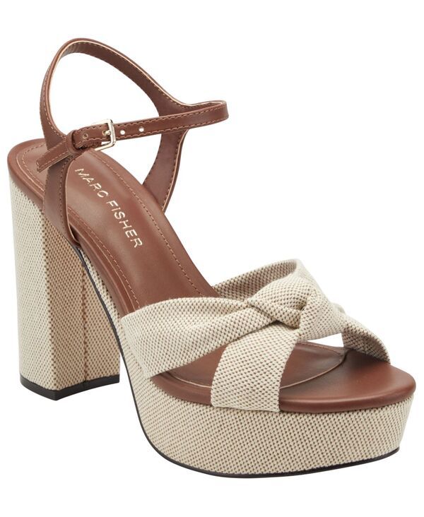 マークフィッシャー レディース シューズ サンダル プラットフォーム ヒール Marc Fisher Womens Deren High Block Heel Platform Sandals Bro