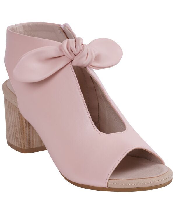 ジーシーシューズ レディース サンダル ヒール GC Shoes Womens Kimora Knot Detail Block Heel Dressandals Pink ピンク