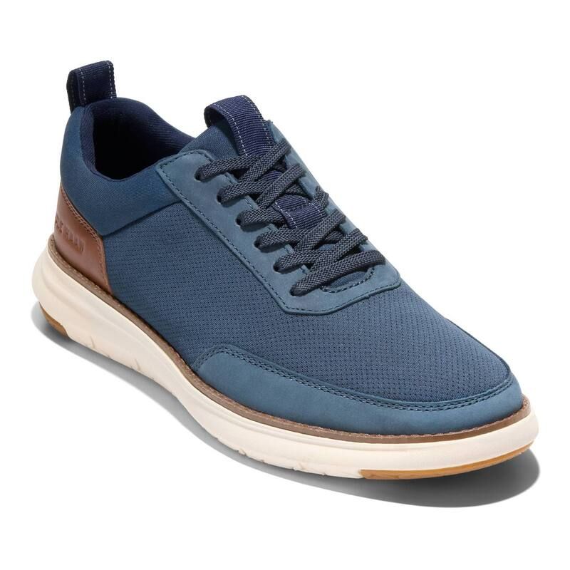 コールハーン メンズ シューズ スニーカー Cole Haan Grand Remix Mens Casual Sneakers Navy British Tan ネイビー