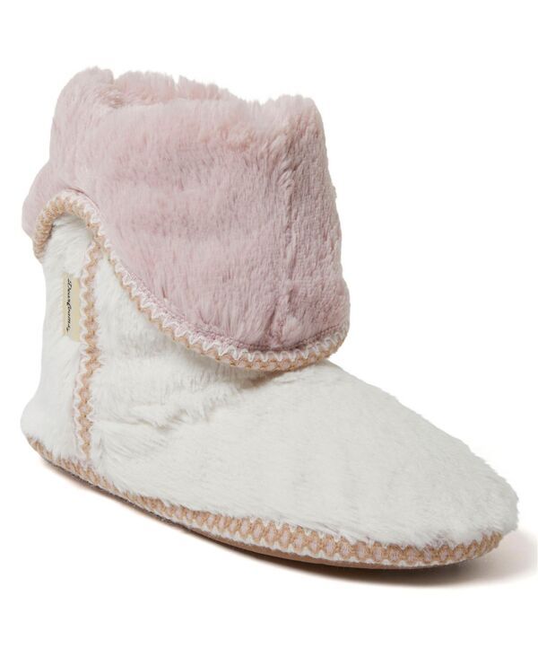 ディアフォームズ レディース シューズ ブーツ・レインブーツ Dearfoams Beth Furry Bootie Muslin
