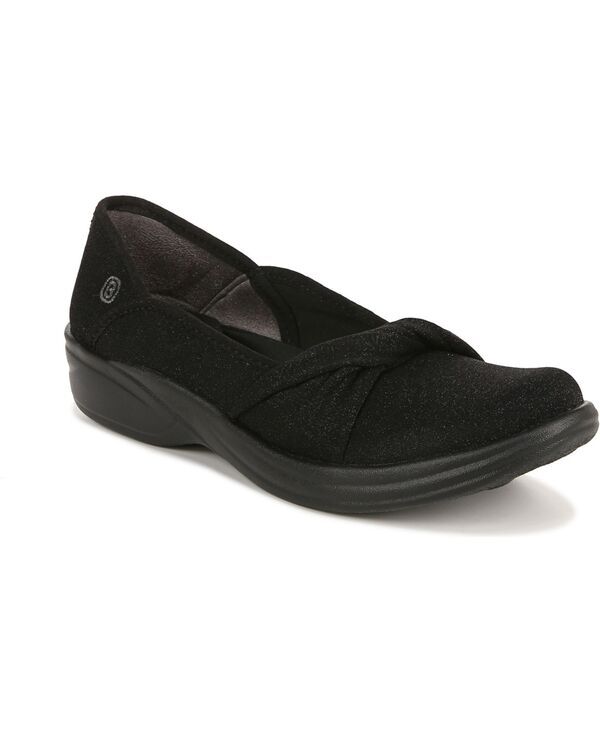 ライフストライド レディース シューズ スリッポン・ローファー LifeStride Womens Paris Washable Slip Onsparkle Knit Black ブラック