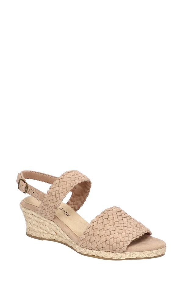 ベラヴィータ レディース シューズ ヒール サンダル Bella Vita Mariella Slingback Wedge Sandalmond Suede