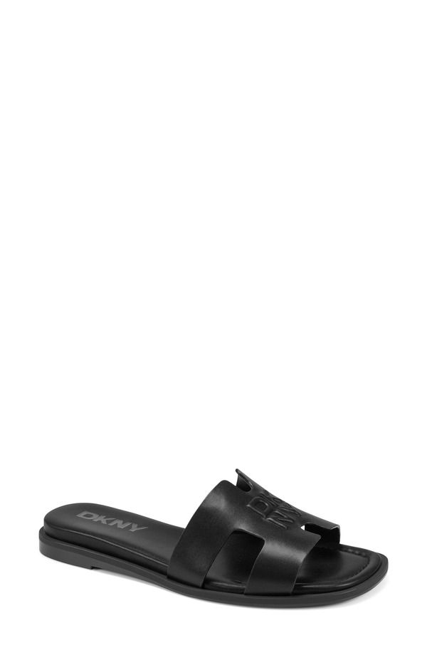 ダナ キャラン ニューヨーク レディース シューズ サンダル DKNY Columba Slide Sandal Black ブラック