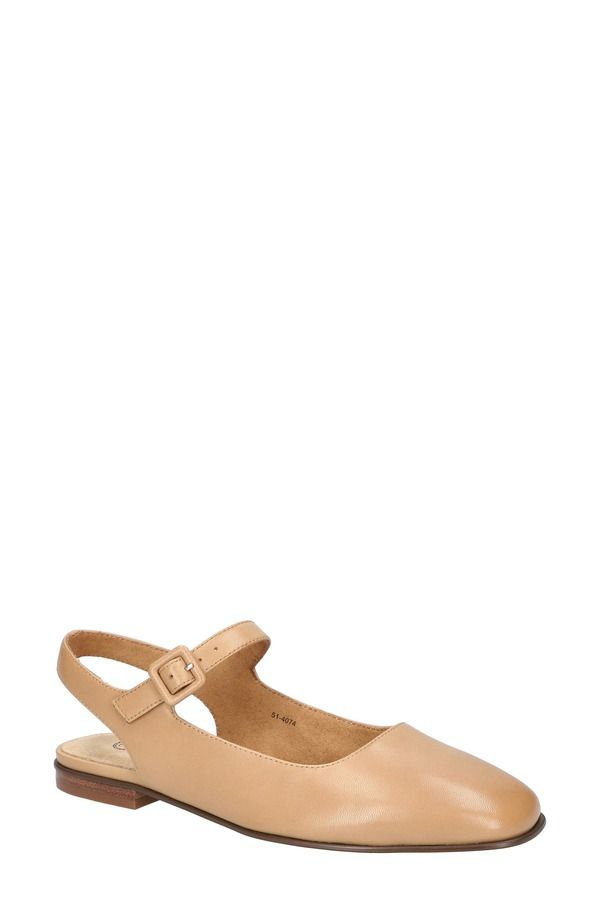 ベラヴィータ レディース シューズ パンプス Bella Vitandie Slingback Flat Saddle Burnished Leather