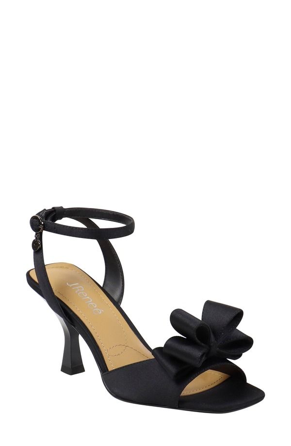 ジェイレニー レディース シューズ ヒール サンダル アンクル J Rene Nishiankle Strap Sandal Black ブラック 28,656円