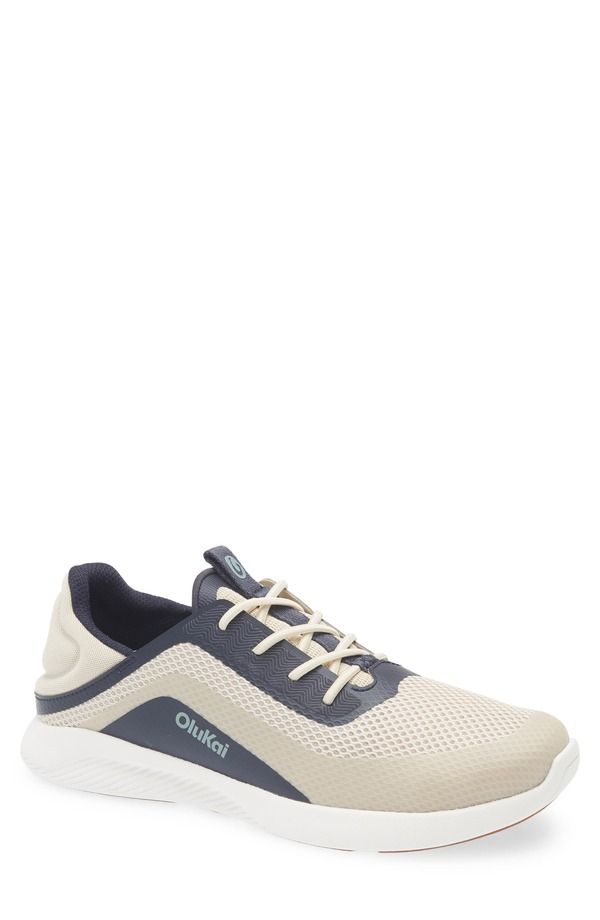 オルカイ メンズ シューズ スニーカー レース OluKai Kialoa Convertible LaceUp Waterproof Sneaker Tapa Trench Blue ブルー