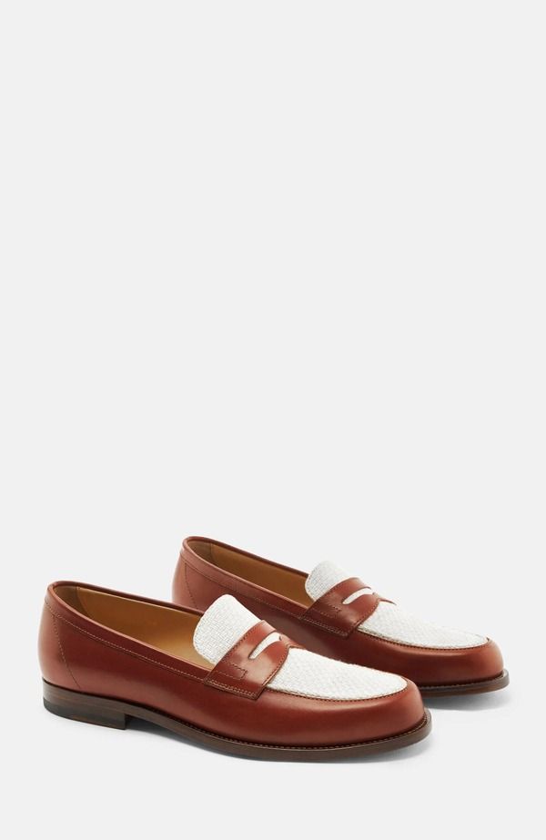 スカロッソ メンズ シューズ ローファー SCAROSSO Havana Loafers Cognac Calf