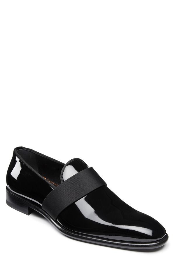 サントーニ メンズ シューズ ローファー Santonisomer Loafer Black ブラック