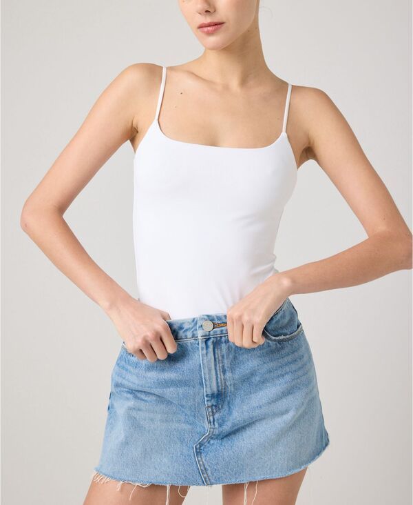 【送料無料】 ブランクニューヨーク レディース スカート ボトムス Womens Denim Mini Skirt Coffee Run