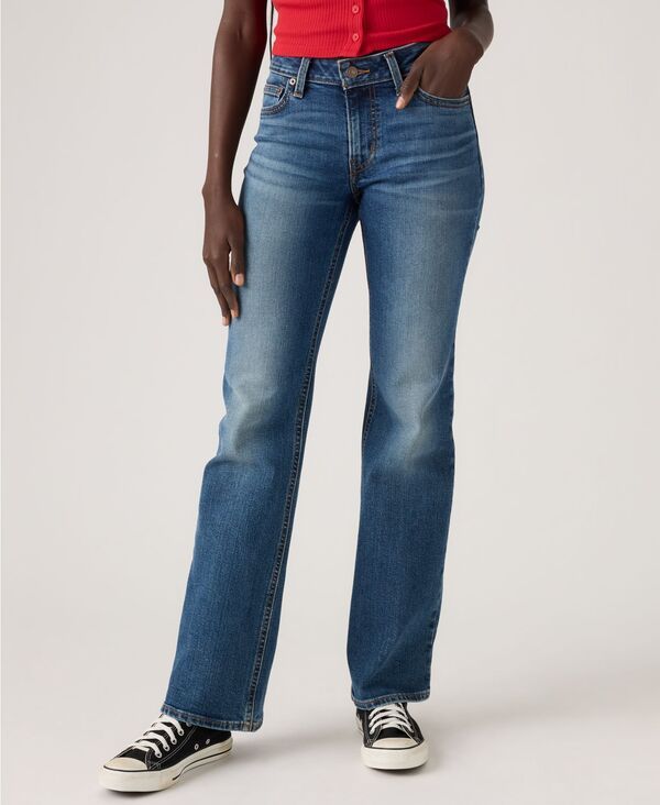 【送料無料】 リーバイス レディース デニムパンツ ジーンズ ボトムス Womens Superlow LowRise Bootcut Jeans Darted Denim 19,595円