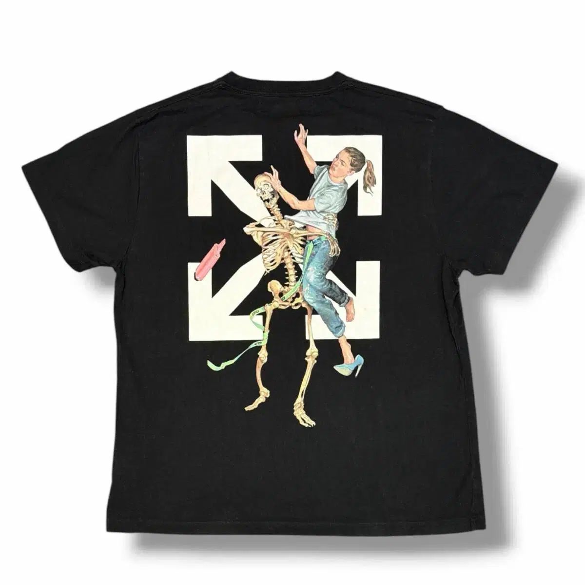オフホワイト OFF-WHITE Pascal Skeleton 半袖Tシャツ 出品