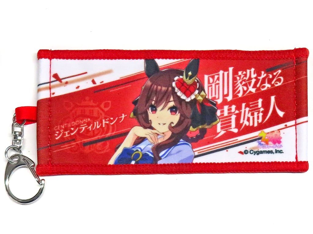 【中古】キーホルダー ジェンティルドンナ 「ウマ娘 プリティーダービー 6th EVENT The New Frontier 公式ミニ応援タオルキーホルダー」