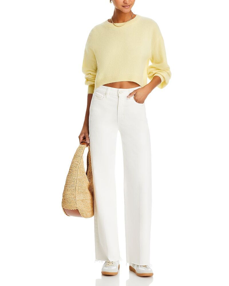 ペイジ レディース ボトムス デニムパンツ ジーンズ PAIGE Anessa 31 High Rise Raw Hem Jeans Tonal Ecru エクリュ