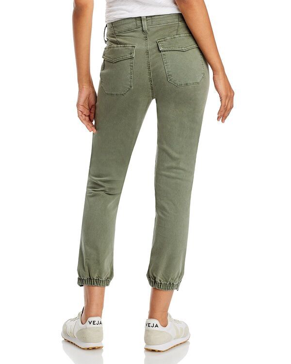 ペイジ レディース ボトムス カジュアルパンツ クロップド PAIGE Mayslie Cropped Jogger Pants Vintage Ivy Green グリーン
