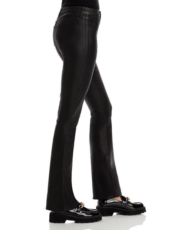 ラジャンス レディース ボトムス デニムパンツ ブーツカット コート ブーツ ジーンズ LAGENCE Selma High Rise Sleek Baby Bootcut Jeans in Noir ラジャンス レディース ボトムス デニムパンツ ブーツカット コート ブーツ ジーンズ LAGENCE Selma High Rise Sleek Baby Bootcut Jeans in Noir