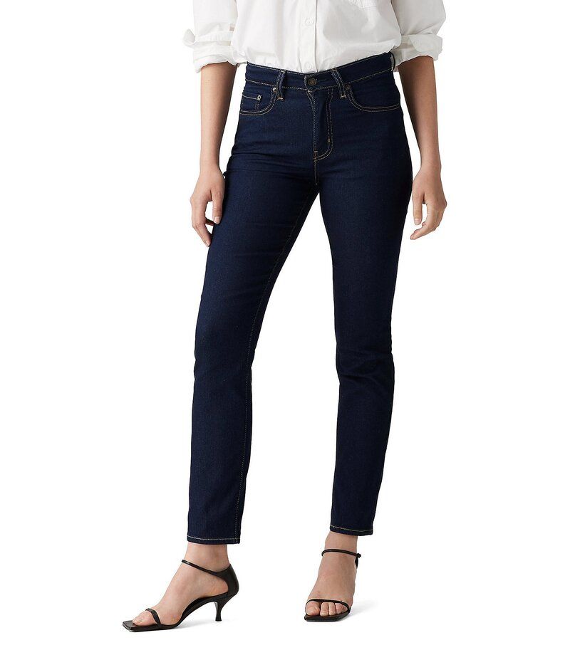 リーバイス レディース ボトムス デニムパンツ ストレート ジーンズ LevisR 724 High Rise Straight Leg Jeans Cast Shadows