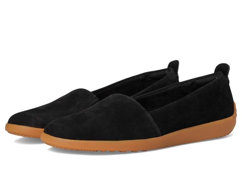 ソフトウォーク レディース シューズ ヒール SoftWalk Deva Black Nubuck ブラック