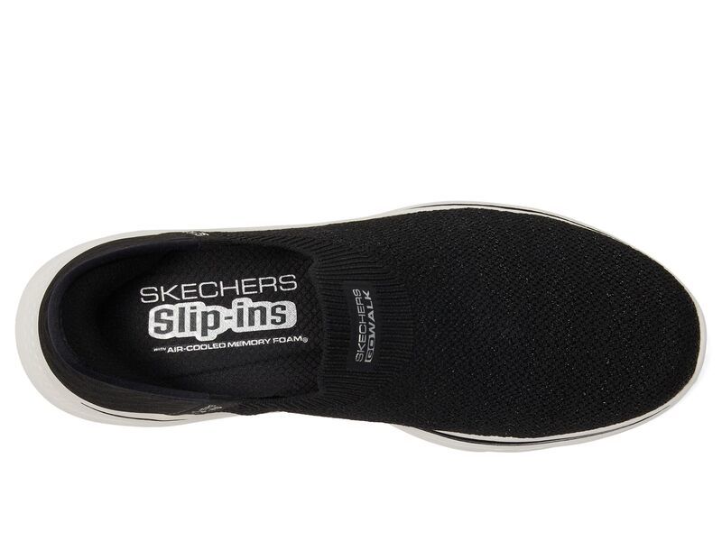 スケッチャーズ レディース シューズ スニーカー SKECHERS Performance Go Walk 7 Springtime Hands Free SlipIns BlackWhite ホワイ