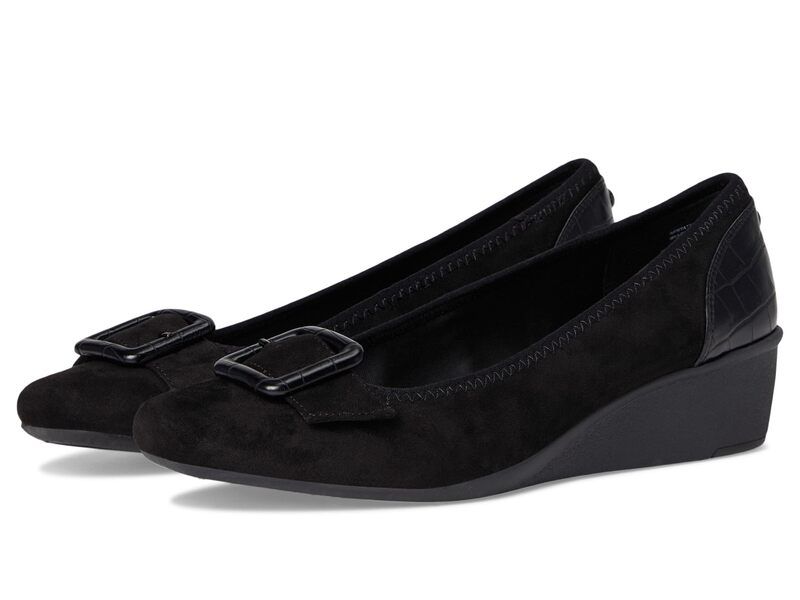 アンクライン レディース シューズ ブーツ・レインブーツ Anne Klein Wyatt Black ブラック