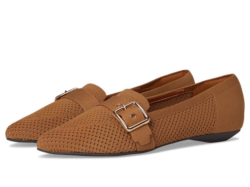 アンクライン レディース シューズ オックスフォード Anne Klein Oakland Camel Knit キャメル