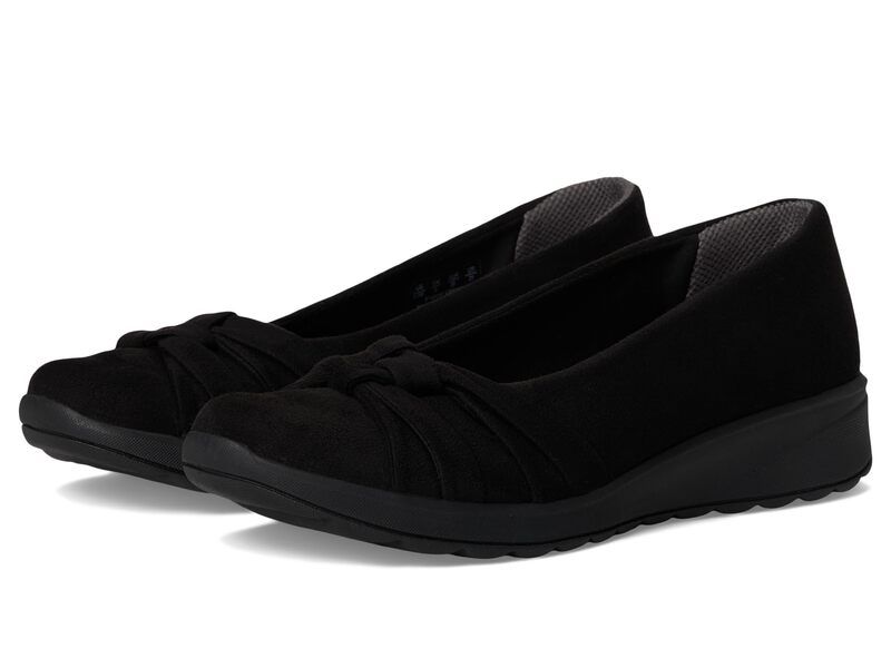 ライフストライド レディース シューズ スリッポン・ローファー LifeStride Glamour BallerinaSkimmer Shoes Black ブラック